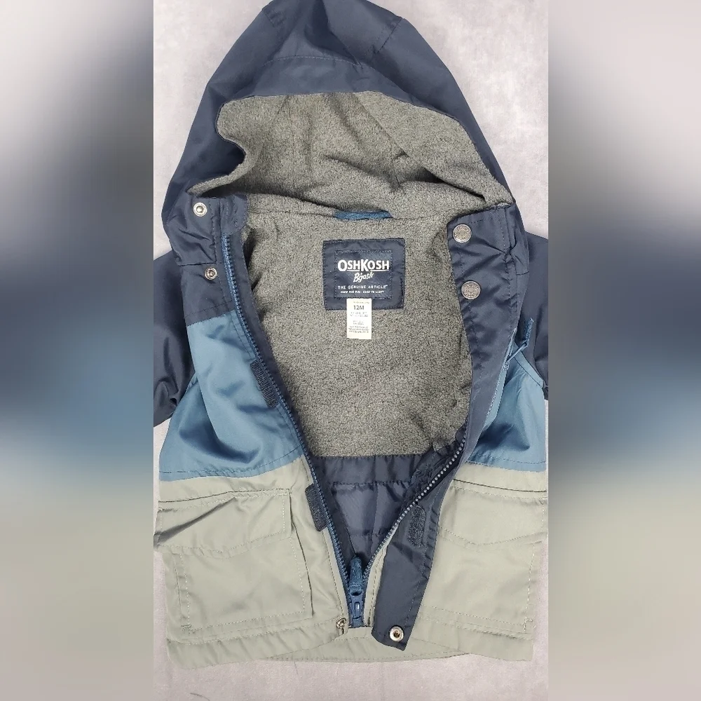 Carters Baby‎ Windbreaker Jacket lightweight lined Size 12 Month